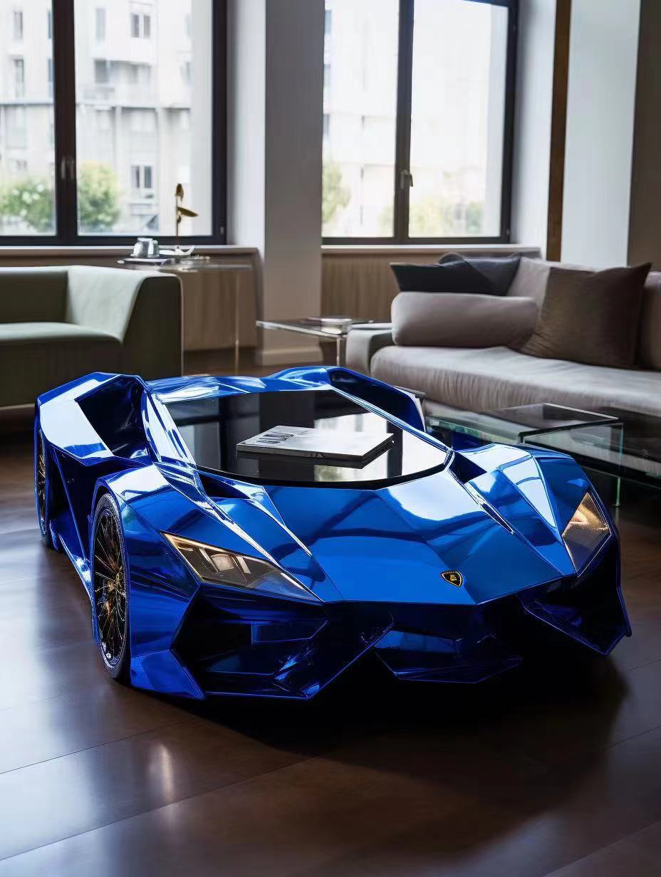Supercar-inspired statement coffee table